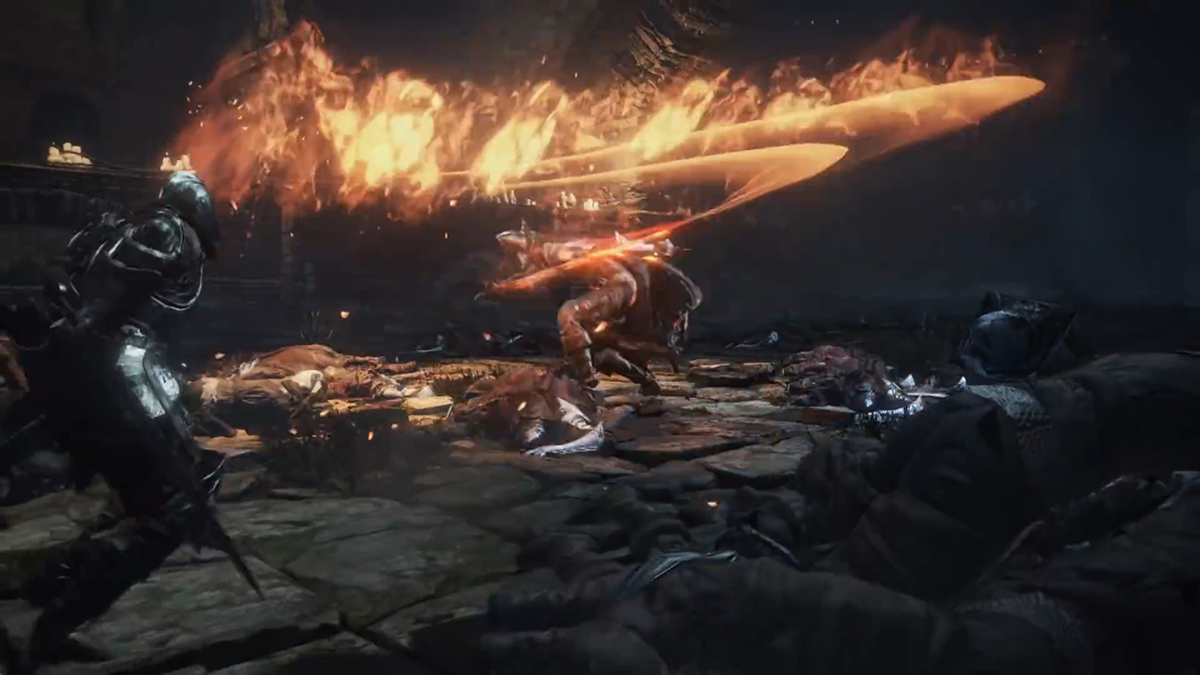 PC版も発売された「DARK SOULS III」（公式トレーラーより) (C)BANDAI NAMCO Entertainment Inc. / (C)2011-2015 FromSoftware, Inc.