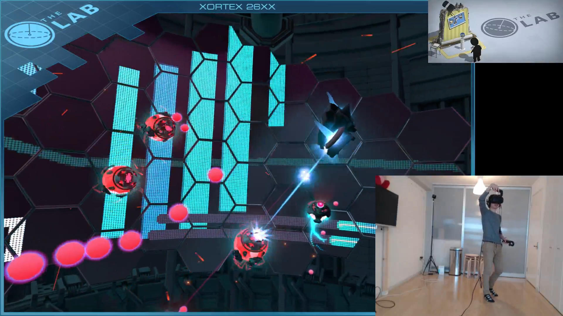 一人称をあきらめ、空を操縦する要素も省き、シューティングの最も面白い要素のみを抜き出した「Xortex」で戦闘機を自由自在に動かそう